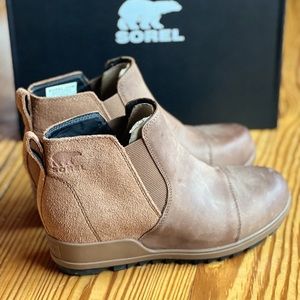 Sorel Evie bootie Cognac Size 7.5 women like new
